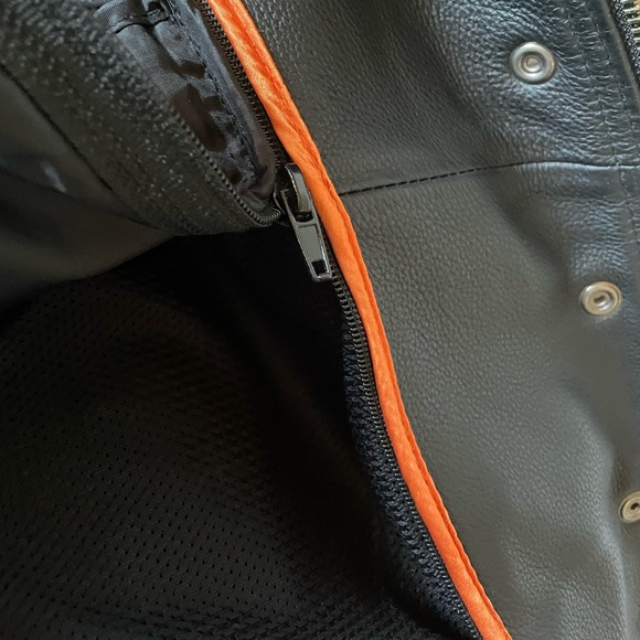 Genuine leather motorcycle jacket- Womens xxl - Picture 11 of 14